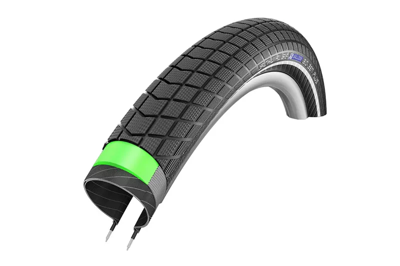 Schwalbe Big Ben Plus 700x50c GreenGuard Tire in Black/Reflect -2
