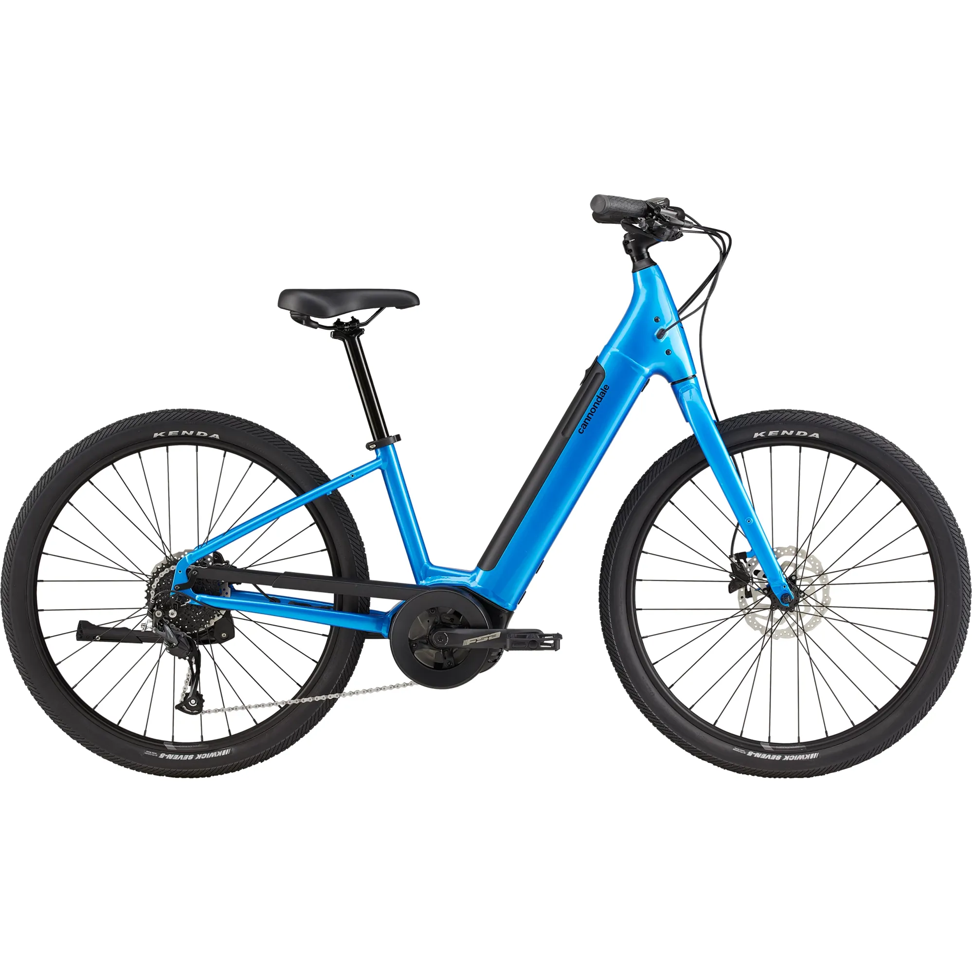 Cannondale Adventure Neo 4 Electric Bike in Blue