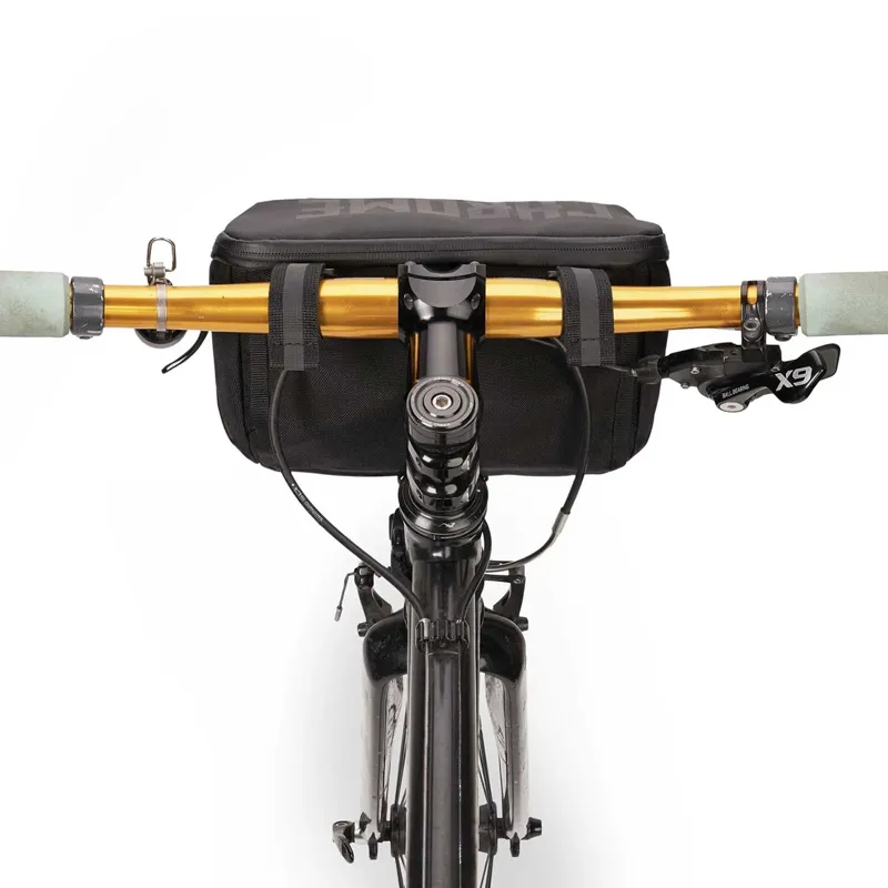 Chrome Industries Helix Handlebar Bag in Black-2