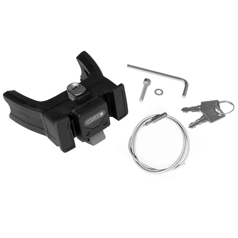 Ortlieb Handlebar Mounting-Set E-Bike with Lock