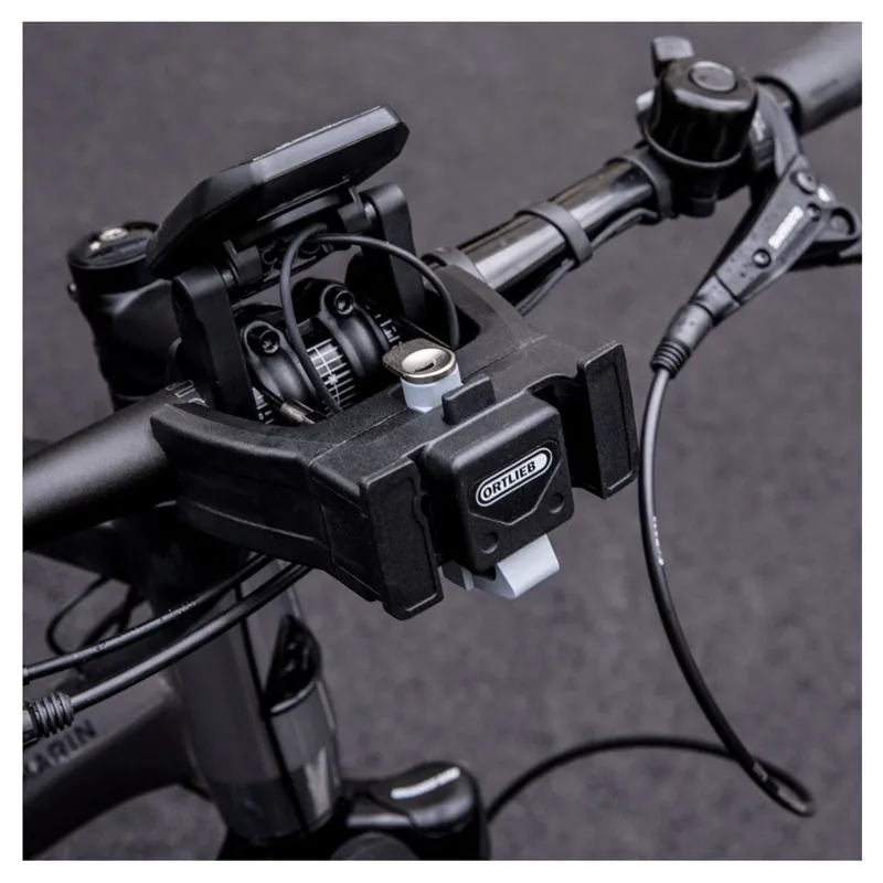 Ortlieb Handlebar Mounting-Set E-Bike with Lock-1