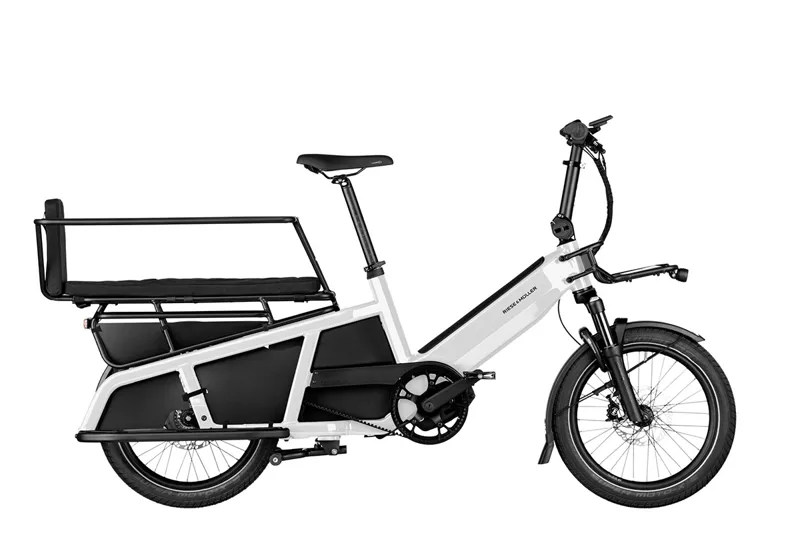 Riese and Muller Multitinker Vario White w/ Safety Bar Kit