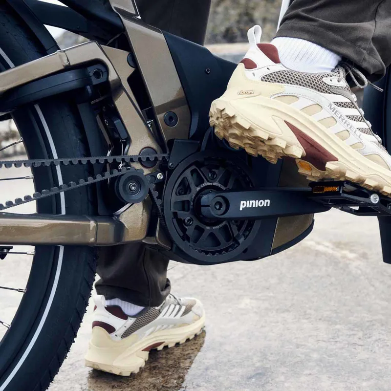 Riese and Muller Delite5 GT Pinion Amber 51cm-2