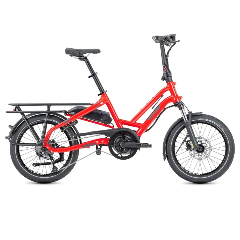Tern HSD P9 LR Performance eBike in Red