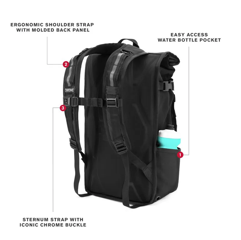 Chrome Industries Barrage Cargo All Black-4