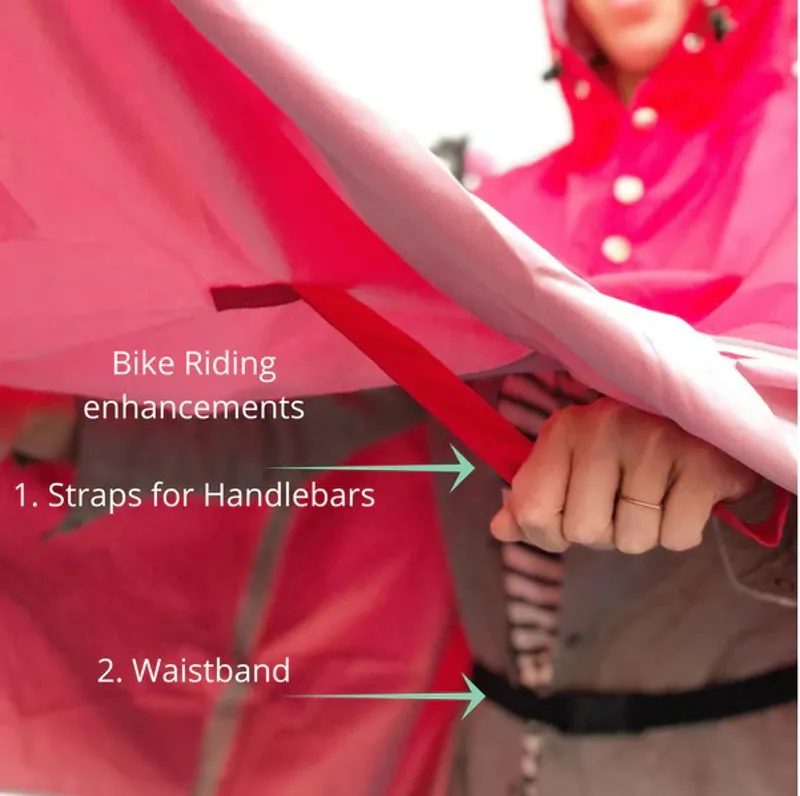 The Peoples Rainwear Poncho 3.0 Red-1